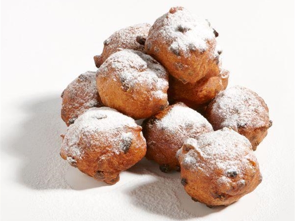 Oliebollen gevuld